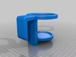 Cup holder for bed