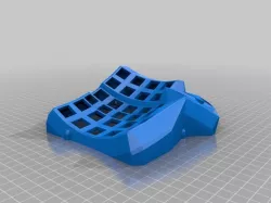 Dactyl Manuform - 4 thumbs, full bottom row