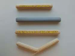 DOWEL for IKEA(118740 for EXPEDIT / 101339 for KALLAX)