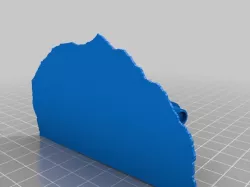 Dreadnought Wreck for 28mm Gaming - Hollowed for DLP/SLA