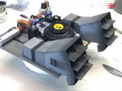 Eaglemoss Delorean Exhaust vents
