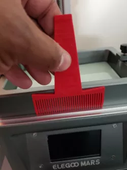 Elegoo Resin Comb