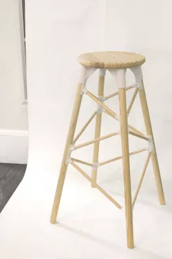 ENZO Dowel Counter Stool