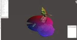 Fairy and Frog on Lily-Pad