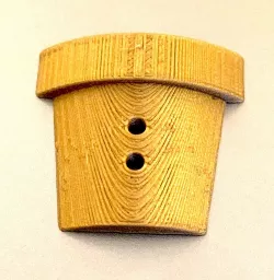 Flower pot button