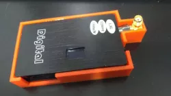 Half case/support for 1.3 Ghz VTX with 90º adaptor