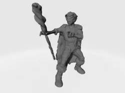 Halfling Druid - Halfling Spellcaster