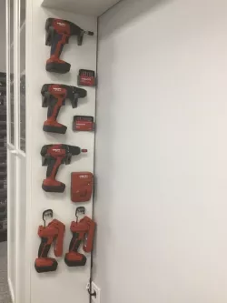 Hilti Cordless tools wall mount system
