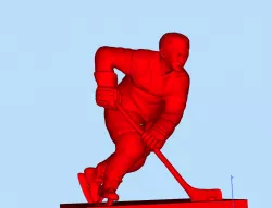 Hockey player number 9