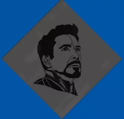 Iron man stamp