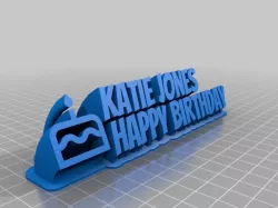 jones with cake