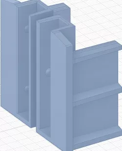 Kelvinator Refrigerator Shelf Brackets