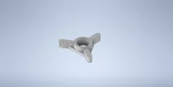 M8 nut tri-wing
