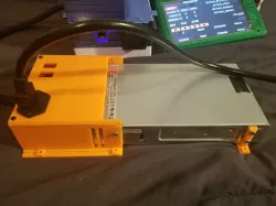 Meanwell RSP-500 Hinged Cover - Flat Mount