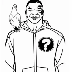 Mike Tyson stencil
