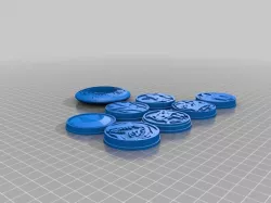 MMPR Coins 1997 & 2017