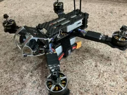 Mods to use DJI digital FPV air unit with Rooster Quad frame