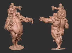 Mounted Necromancer