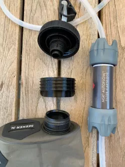 MSR AutoFlow Nalgene to HydraPak Seeker Adapter
