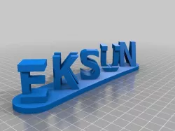 My Customized dual words illusion AKA "I Love You" sign