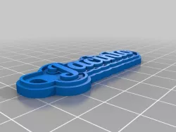 My Customized Multiline Tag or Keychain