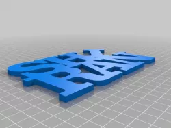 My Customized Variable WORD Sculpture (more options)