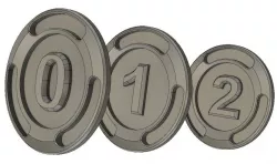 Numerical / Number - bucks (Fortnite V Bucks style)