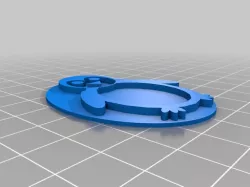 Penguin 3d Print -Flat