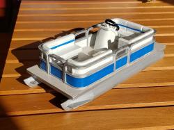 Remote control sale toy pontoon boat