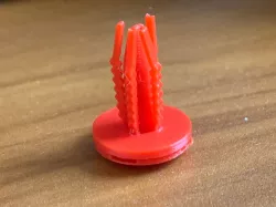 Push Pin for Cars (Designed for 3D Printing)
