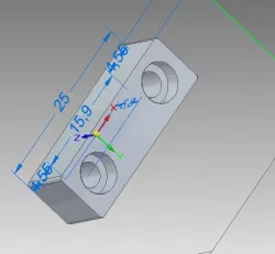 Shower Door Block