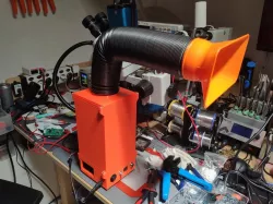 Smoke Absorver for Soldering/3D Printer enclosures and others