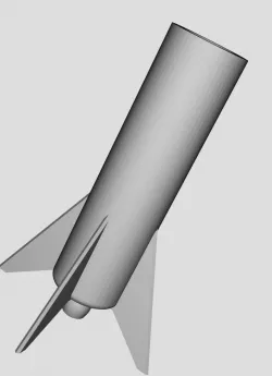 Stackable Space X ispired rocket