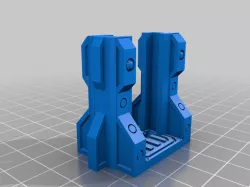 Star Crawler Terrain: Air Lock Doors (Zombicide Invader, Kill Team, Necromunda, Fallout Wasteland Warfare, Star wars Legion Space Hulk)