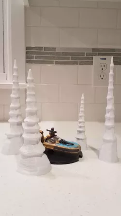Star Wars Legion Geonosis Pillars and Rock formations