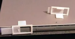 Surface Pro 6 Power Button Protection with sliding cover