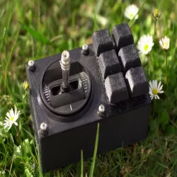 USB Mini joystick (Taranis Gimbal + Cherry MX)