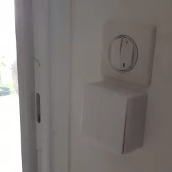 Xiaomi Wall Switch double : adaptateur FR : volets roulants 