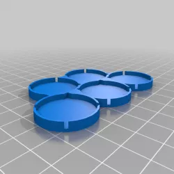 25mm movement tray for round and square bases