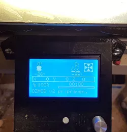 3D Printer 12864 graphical LCD cover for AL 30x30