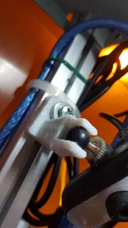 3D printer web came holder, 2020 extrusion.