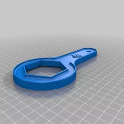 55mm plumbing spanner for 2" cistern pipe
