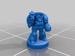 6mm Cosmo Knight, Heavy Breacher Infantry