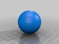A hollow ball