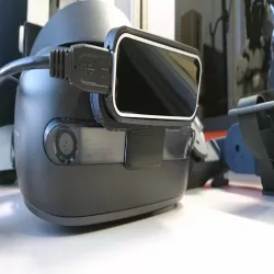 A Leap Motion mounter for WinMR HMD to use EXOS Haptics Library
