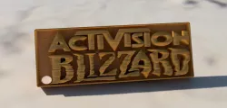 Activision Blizzard keychain
