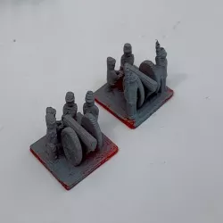 ACW 6mm scale union artillery models