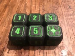 Alien the RPG dice