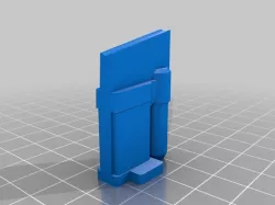 Angled, support free with pull tab