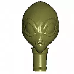 Area 51 Alien Topper ($7 Cane/Walking Hiking Sticks)